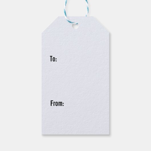 Étiquettes cadeaux Spring Break (Dos)