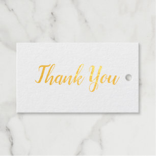 Étiquettes Cadeaux STYLE DE TEXTE MINIMAL SIMPLE merci BALISES CADEAU
