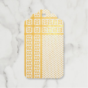 Étiquettes Cadeaux Symbole Keffiyeh de la Palestine Motif de résistan