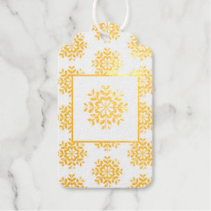 Étiquettes Cadeaux Tag-Gold Foil Tags cadeaux