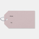 Étiquettes Cadeaux Thème Ferme d'Hiver (Dos (Horizontal))