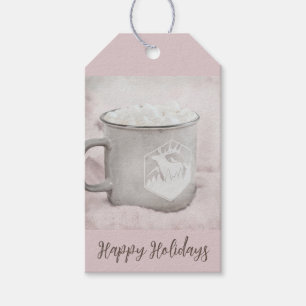 Étiquettes Cadeaux Thème Hiver Noël