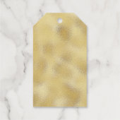 Étiquettes Cadeaux Typographie tendance Arbre de Noël Vacances (Verso)