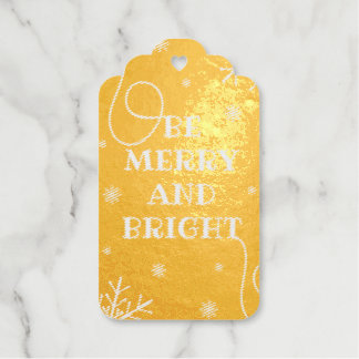 Étiquettes Cadeaux Vert, élégant, botanique, non photo, coupé, noël