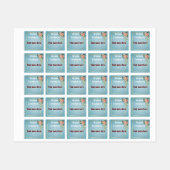 Étiquettes Cadre Floral (Feuille)