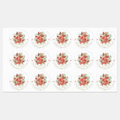 Étiquettes Candies de Noël Alimentation amoureuse maison (Feuille)