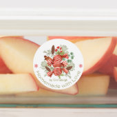 Étiquettes Candies de Noël Alimentation amoureuse maison (Apposé)