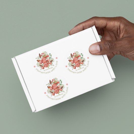 Étiquettes Candies de Noël Alimentation amoureuse maison