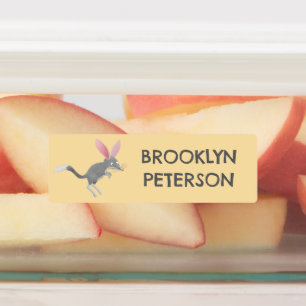 Étiquettes Caricature de bilby australien personnalisée