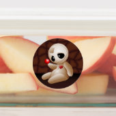 Étiquettes Caricature de poupée vaudou en amour (Apposé)