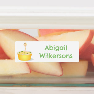 Étiquettes Caricature de serpent aux nouilles mignonnes perso