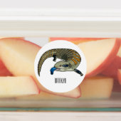 Étiquettes Caricature en bleu (Apposé)