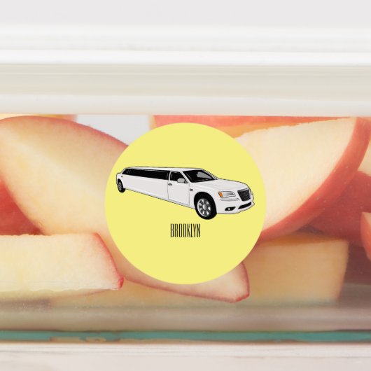 Étiquettes Caricature limousine (Apposé)