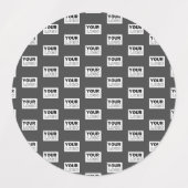 Étiquettes Carrelage de votre logo de conception d'image ou d (Design 2)