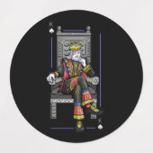 Étiquettes Carte King (Design 2)