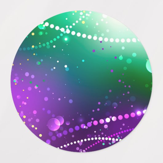 Étiquettes Carthagène Solive Purple (Design 1)