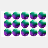 Étiquettes Carthagène Solive Purple (Feuille)