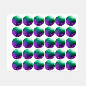 Étiquettes Carthagène Solive Purple (Feuille)