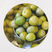 Étiquettes Castelvetrano Olives vertes douces (Design 2)