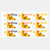 Étiquettes Cats de Cute (Feuille)