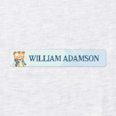 Étiquettes Cela appartient à la première qualité mignon peluc (Design 2)