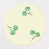 Étiquettes Cerise verte (Design 1)