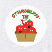 Étiquettes C'est le temps des fraises ! (Design 1)