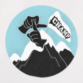 Étiquettes Champ - Conception ASL (Design 2)