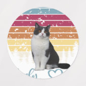 Étiquettes Chat (Design 1)