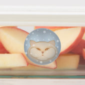 Étiquettes Chats de Noël Chat Père Noël (Apposé)