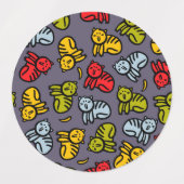 Étiquettes Chats plus bananes (Design 1)