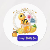 Étiquettes Chéri, Jolie Abeille (Design 2)
