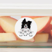 Étiquettes Chien mignon et mouton (Apposé)