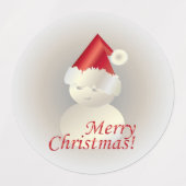Étiquettes Christmas Snowman (Design 2)