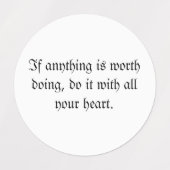 Étiquettes citations motivationnelles (Design 1)