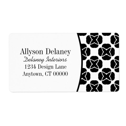 Étiquettes classiques d'expédition Flair (Devant)