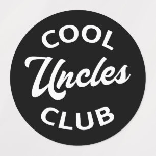 Étiquettes Club des oncles cool I