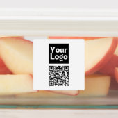 Étiquettes Code QR éditable & Votre logo ou image d'entrepris (Apposé)