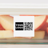 Étiquettes Code QR modifiable & logo ou image de votre entrep (Apposé)