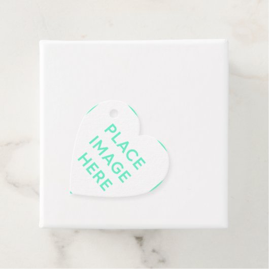 Étiquettes cœurs (En situation)