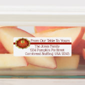 Étiquettes - Collection Bon thanksgiving étanche (Apposé)