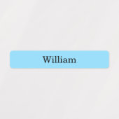 Étiquettes Colorful Spring Pastel Name (Design 2)