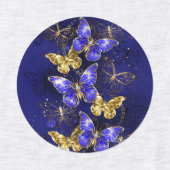 Étiquettes Composition avec papillons Sapphire (Design 1)