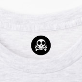 Étiquettes Conception de crâne de pirate (Apposé)
