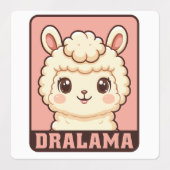 Étiquettes Conception d'illustration de lama mignon (Design 2)