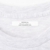 Étiquettes Conception par nom commercial en écriture blanche (Apposé)