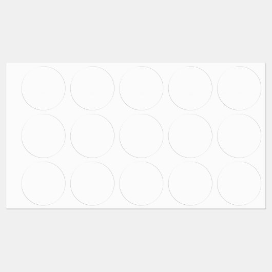 Étiquettes Conception simple blanche personnalisée Ajouter un (Feuille)