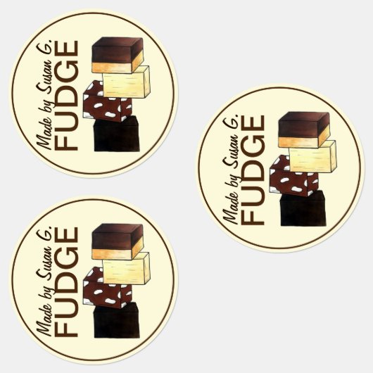 Étiquettes confiserie Fabriquée maison Fabriquée à partir de (Groupe)