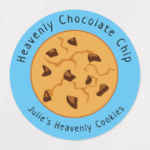 Étiquettes Cookies faits maison | Idées d'emballage créatives (Design 1)