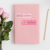 Étiquettes Coquette Rose mignonne Bows Empreinte de léopard K